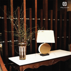 Venta caliente jarrón de cerámica de lujo clásico europeo tamaño personalizado Kim Lai flor que sirve para restaurante juego de café de boda - Product Image 3