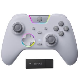 Controlador de juegos <span class=keywords><strong>EasySMX</strong></span> X05 Pro con gatillo Hall de doble etapa, Gamepad de PC con joysticks de efecto Hall, 2 Botones programables - Product Image 1