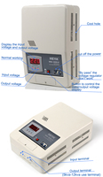 10KVA Monophasé 220V Mural 8KW 10000 Watt AC Régulateurs de Tension Automatiques/Stabilisateurs AVR