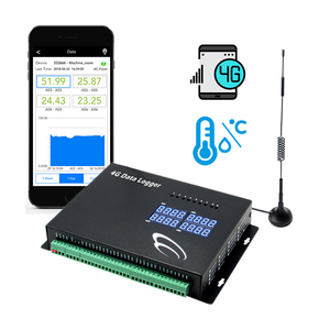 4G m2m IOT GPRS từ xa nhiệt độ ghi <span class=keywords><strong>GSM</strong></span> báo động giám sát trung tâm dữ liệu logger thu thập dữ liệu RS232 - Product Image 1