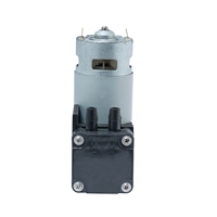 Pompe à piston à vide élevé KAI MENG modèle KMDP-C4A-12V 12V DC 550kPa, débit 40L/min, faible bruit 80dB, mini pompe à air pour usage médical, garantie 6 mois