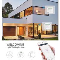 Module d'interrupteur intelligent Tuya Smart sans fil Wi-Fi mini 10A 1 canal avec contrôle vocal à distance Alexa Google et application Smart Home Life
