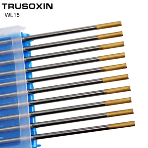 10 unidades de electrodos de tungsteno de 2.0x175 mm para sistema policromático, varillas de tungsteno para máquina de soldar con función TIG - Product Image 3