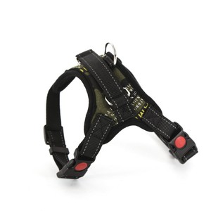 Rompi rantai nilon lembut High-End Logo kustom rompi Harness anjing mode mewah angkat badan Bling dengan mudah berjalan tanpa fitur tarik - Product Image 6