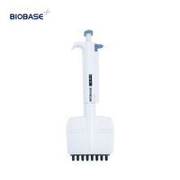 Pipette mécanique BIOBASE Chine, pipette à 8 canaux à volume réglable pour laboratoire