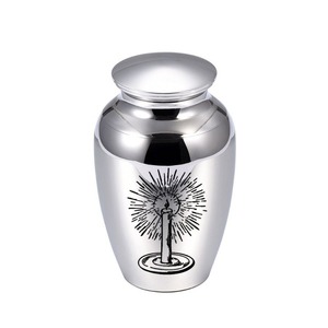 Urna de Lujo de Aleación de Aluminio con Diseño de Vela, Contenedor Pequeño para Cenizas de Mascotas y Recuerdo, Cuadrado Hermético, Suministros Funerarios de Alta Calidad - Product Image 6