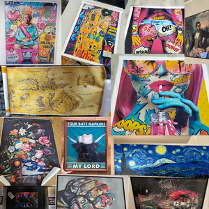 Decoración Para el hogar, póster de pared grande, lienzo pop, arte, <span class=keywords><strong>graffiti</strong></span> - Product Image 6