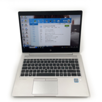 Portátil empresarial HP-840 G6 usado con Intel Core I5-8365U, 8GB de RAM, SSD de 256GB y pantalla de 14 pulgadas