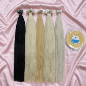 ต่อผมแท้เวียดนามแบบเทปอิน คุณภาพเยี่ยม หลายสีให้เลือก เงางาม ไม่พันกัน แน่นหนา พร้อมส่ง 100% - Product Image 1