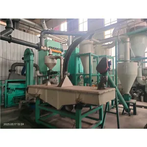 Waste capacitor treatment recycle plant crusher recycle production line cost recycling machine production line