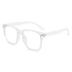 Lunettes d'ordinateur anti-lumière bleue de haute qualité, monture carrée large en TR90, protection oculaire anti-radiation - Product Image 6