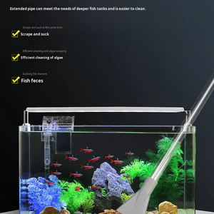 Wholesale <strong>Aquarium</strong> Accessories Fish Tank Water Changer Durable Cleaning Tools Fish Tank <strong>Gravel</strong> Cleaner Plastic Pump Siphon - Product Image 6