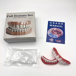 Cosmétiques dentaires Beauté buccale Gel moulable pour facettes dentaires Remplissage de dents Appareils dentaires Kit de rebasage en silicone pour prothèses dentaires Kit de dents artificielles - Product Image 3