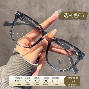 Montures de lunettes surdimensionnées Danyang 27013, monture complète, verres en acétate, protection contre la lumière bleue, style unisexe - Product Image 2