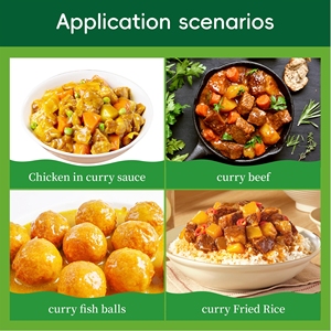 เครื่องปรุงรสข้าวแกงไก่สไตล์ญี่ปุ่น รสเผ็ด 400 กรัม บรรจุภัณฑ์แบบกล่องใหญ่ 1 กล่อง ได้รับการรับรองมาตรฐาน HACCP และ ISO ขายดี - Product Image 3