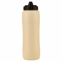 Nouvelle bouteille d'eau pour vélo de 32 oz (1000 ml) en plastique PP sans BPA, bouteille d'eau à presser pour VTT avec logo personnalisé