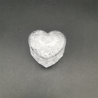 Cubetti di Ghiaccio LED a Forma di Cuore, Impermeabili, Lampeggianti Rapido/Lento, Luminosi per Feste, Bar, Club, Matrimoni, Decorazione Bevande, Riutilizzabili
