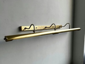 Handmade 6 Light Brass Picture Light Antique Brass Wall <b>Vanity</b> Fixture Modern Art Lamp Adjustable Wall Mounted <b>Lighting</b> - Product Image 3