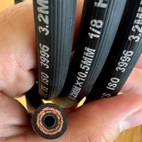 Tuyau en caoutchouc de 3,2 mm (1/8 po) SAE J1401 pour frein hydraulique de voitures et camions