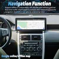 Autoradio Stéréo 12,3'' Android 15 Carplay Lecteur Multimédia Vidéo GPS pour Land Rover Discovery Sport L550 2015-2019
