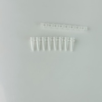 Tube PCR à fond conique précis pour détection PCR en temps réel en laboratoire clinique, en plastique, économique et uniforme