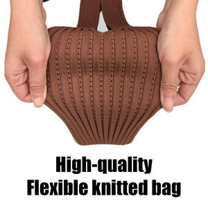 Macocase Voor <span class=keywords><strong>Iphone</strong></span> Pocket Oranje Korte Riem Handheld 3d-gebreide Saffier Zwarte Mandarijn Lange Band Zak Zak <span class=keywords><strong>Iphone</strong></span> - Product Image 6