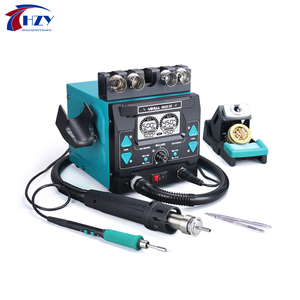 YIHUA 992D III peralatan solder, Kit solder udara panas 2 dalam 1 kekuatan tinggi dengan C210/C245 cocok untuk toko reparasi - Product Image 1