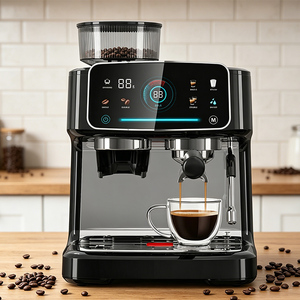 Cafetera Espresso Semiautomática Multifunción, de Fácil Operación, Ahorro de Energía, <span class=keywords><strong>Universal</strong></span> para Hogar y Comercio - Product Image 5