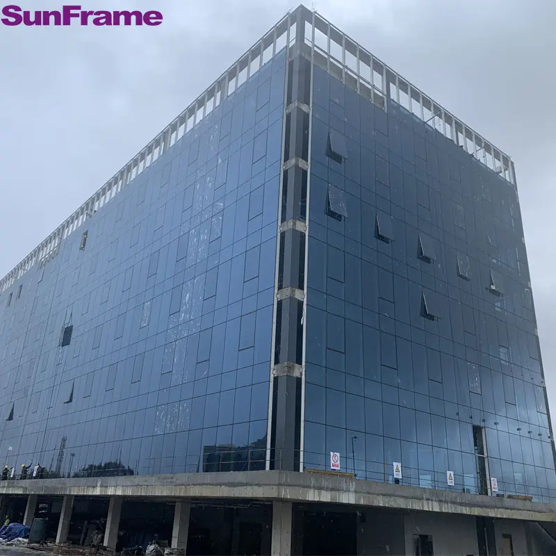 Building Fashion design Low-E glass curtain walls building facades double glazed glass curtain