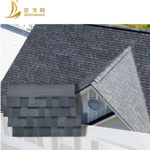 Prix d'usine standard américain, bardeaux de toiture en asphalte architecturaux à double couche, matériau pour toiture en bois, Thaïlande, Inde - Product Image 5