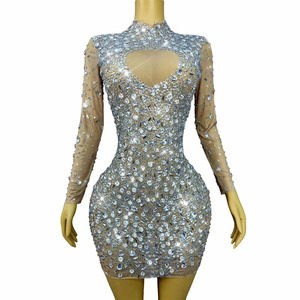 slim fit dress slacks Short Beaded Cocktail Dress with Open Back– PromGirl