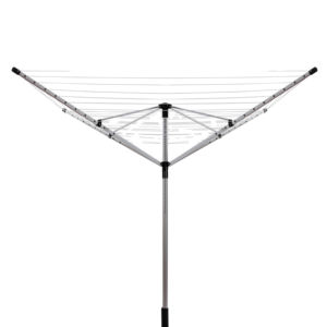 60m Aluminium Rotary Airer luar ruangan 4 lengan pakaian garis cuci - Product Image 1