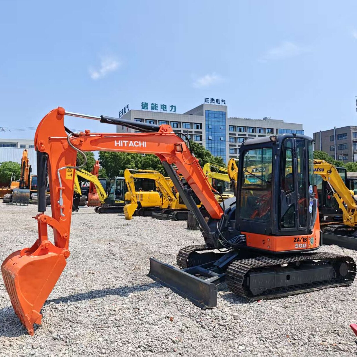 Used Hitachi ZX50 Small 5 Ton Crawler Digger Excavator/mini ZX50