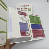 Carpeta de Historial Médico Personalizada para Hospitales y Clínicas, con Impresión Personalizada y Clip de Encuadernación