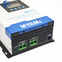 Contrôleur de charge solaire intelligent MPPT MYAMI New Look 120A 60A, automatique 12V 24V 36V 48V 96V pour système solaire domestique/voiture/camping-car, directement de l'usine