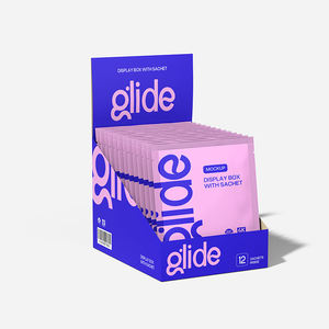 Moderne Großhandel anpassbare faltbare PDQ Wellpappe Display Box für Tisch Kondome und Geschenk boxen - Product Image 2