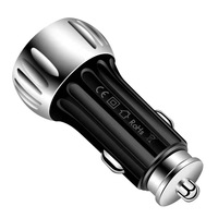 Meilleur vendeur électronique nouveaux produits 2021 téléphone Unique rapide double USB 36W QC3.0 chargeur de voiture de batterie pour Apple