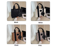 Nuevo Bolso de Mano de Lujo Hecho a Mano, Moderno, Sencillo y Elegante para Mujer, Éxito de Ventas