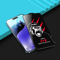 Protection d'écran en verre trempé à colle intégrale pour iPhone 15 14 13 12 11 Pro Max 6 7 8 Plus X XR XS Max Téléphones mobiles