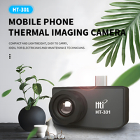 Caméra thermique infrarouge HTI HT-301 à haute résolution de pixels 384*288, type-C Android, mini caméra thermique, caméra thermique chinoise