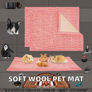 Alfombrillas cuadradas impermeables y ecológicas de plástico para lamer para perros con ventosas, fáciles de limpiar a mano, comedero lento para cachorros y dueños - Product Image 2