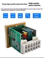 Controlador de Temperatura Digital Xmtd Modelo XMTD-2001 220V con Pantalla Digital, Interruptor Ajustable, Perilla Mecánica Tipo KE