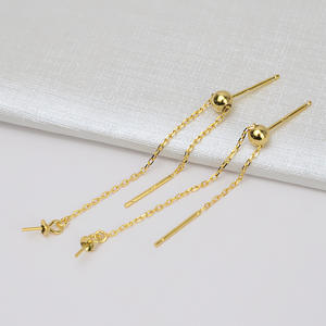 Pendentif en forme de nuage personnalisé en argent S925, incrustation de perles, plateau vide, accessoires de bricolage, tendance, 1380, apprêts de bijouterie - Product Image 5