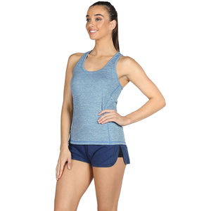 เสื้อกล้ามออกกำลังกายแขนกุดสำหรับผู้หญิงเสื้อกล้ามใส่เล่นกีฬาโยคะเสื้อเปล่าสำหรับใส่ไปยิมขายส่ง - Product Image 3