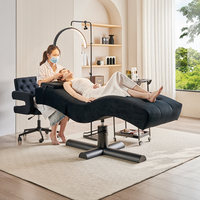 Table de massage, lit pour extensions de cils, lit de salon de beauté, lit électrique pour soins du visage, lit de beauté, chaise de tatouage, lit réglable pour salon