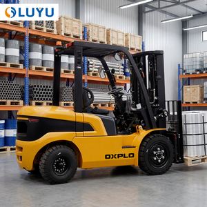 מחיר מפעל מלגזות דיזל 3 טון 3.5 טון 4 טון 5 טון CE ISO מנוע יפני אמין הידראוליקה מלאה מחירים מלגזות - Product Image 1