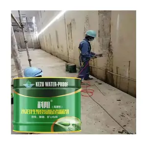 Kezu Waterproof Grouting Liquid Waterborne Polyurethane Water-blocking Trapping Agent Repairing Crack Water Solution Foaming Age