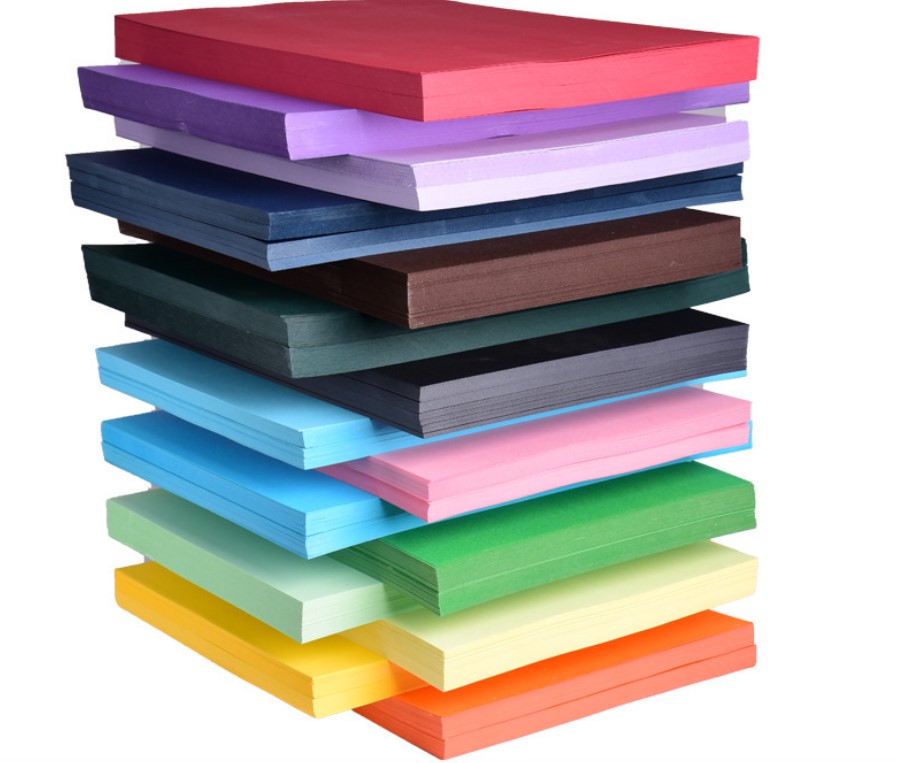 50pcs A4 Color Printing Diy Drawing Office Children Sheet Cardboard Paper and Cardstock Paper