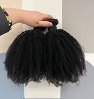 Lot de Cheveux Humains Afro Crépus Bouclés 11A Double Drawn 100% Vierge 4A 4B 4C de Qualité Supérieure pour Extension – Vente en Gros