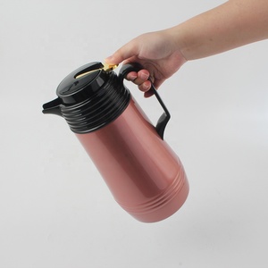 Termo de Acero Inoxidable Rosa con Tapa, Diseño Moderno, Aislamiento Térmico de 0-6 Horas, Tetera Turca Tradicional, Duradero - Product Image 5